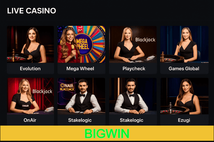 O BIGWIN Live Casino lança promoções regularmente