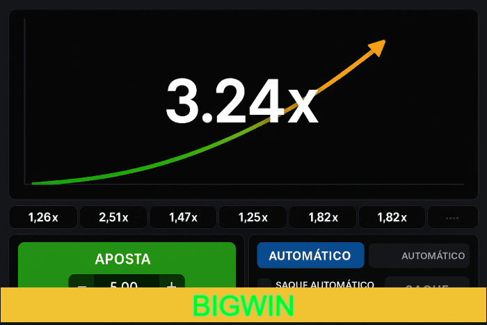 Crash game BIGWIN ganhos rápidos e diversão!