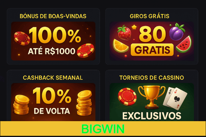 Promoções imperdíveis do Cassino BIGWIN
