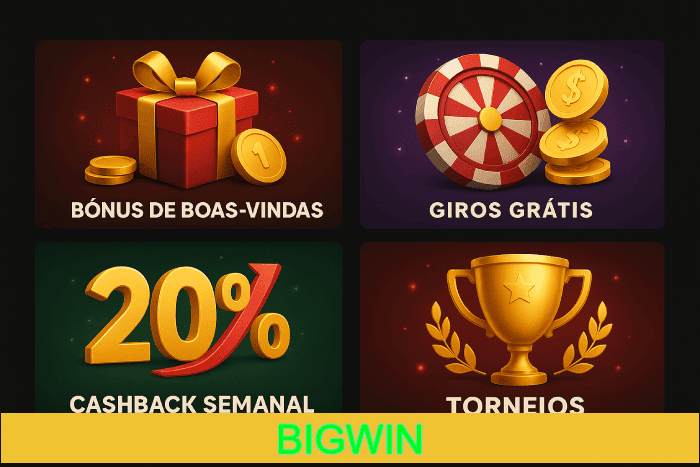 Bônus e recompensas exclusivas do Cassino BIGWIN